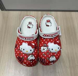 Crocs Hello Kitty 50th Anniversary Classic Clog Red Sandals